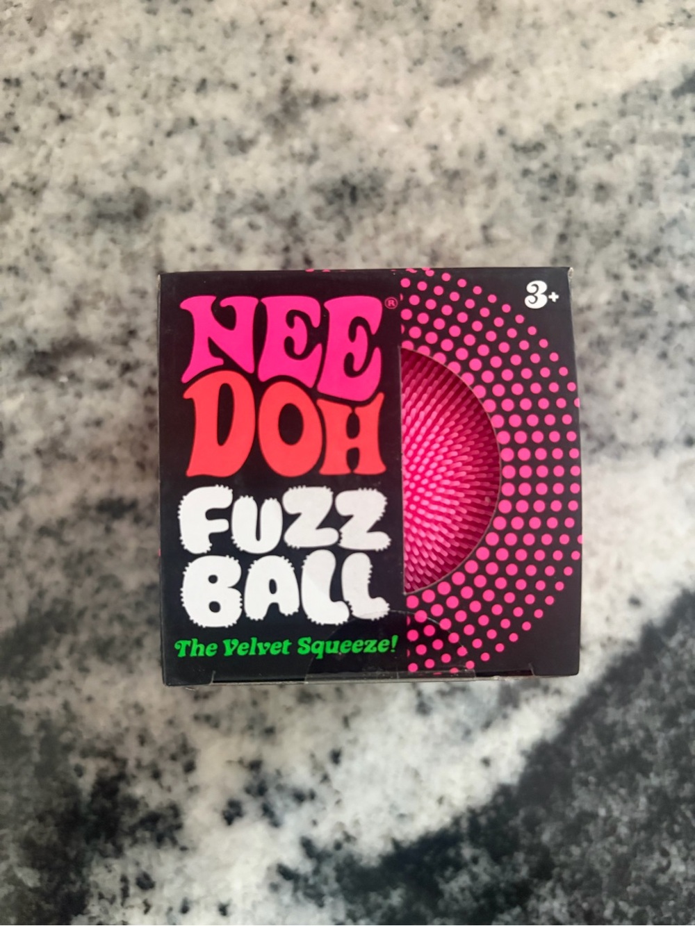 Nee Doh Blue Fuzz Ball  NEW Authentic Sealed NeeDoh Fuzzball teacher gift - Picture 4 of 7
